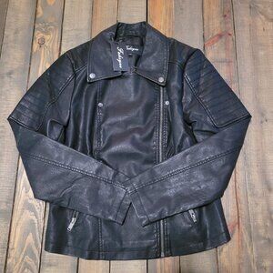 Women's Faux Leather Jacket